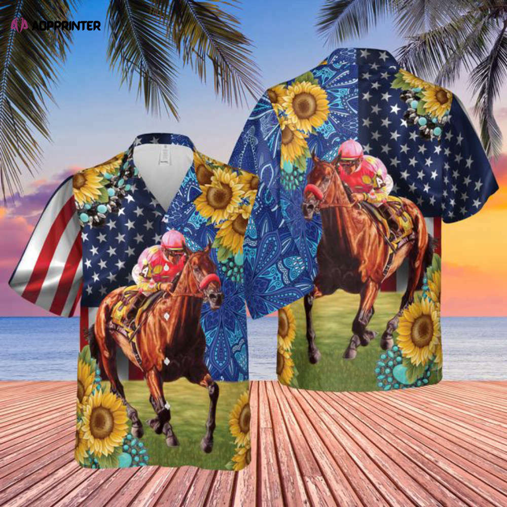 Kentucky Derby Horse Racing Hawaiian Shirt Summer Hot 2023 HW0601