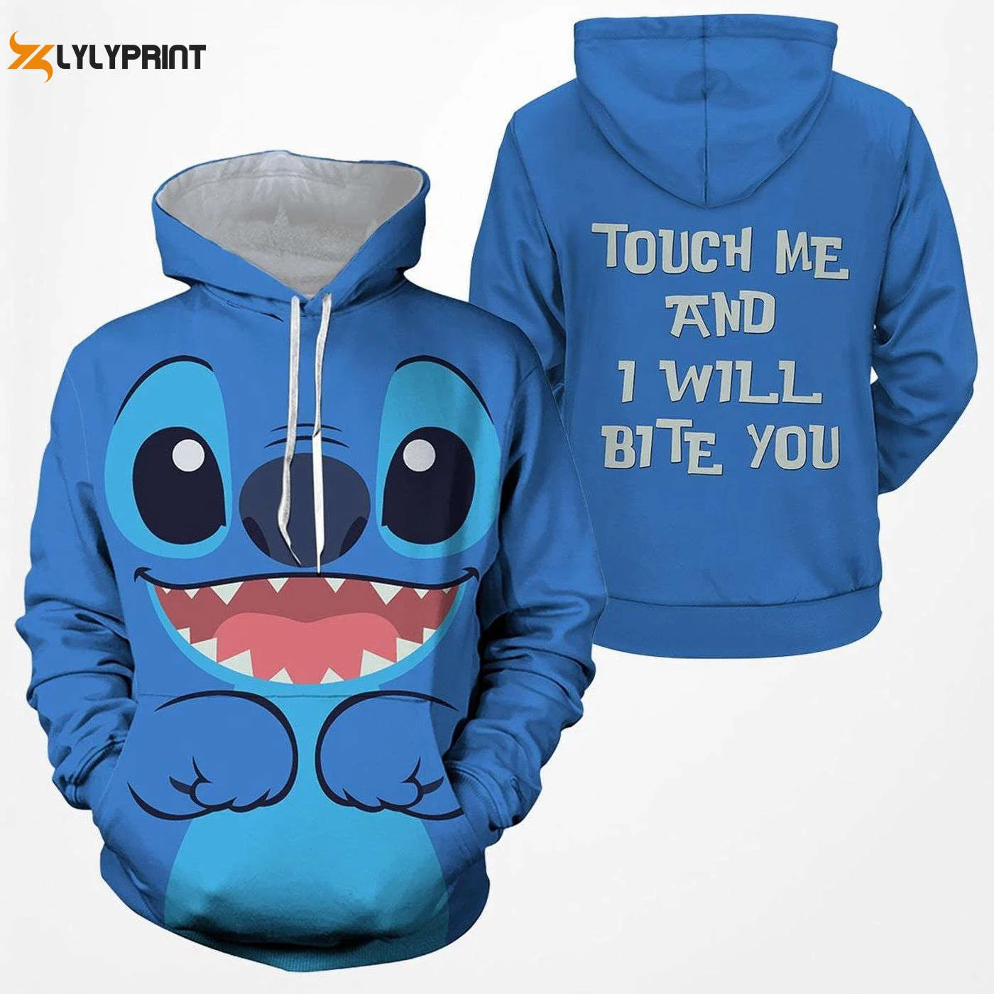 Disney Stitch Hoodie for Stitch Lovers - Funny 3D Cosplay Hoodie Perfect Halloween Gift HZ0501
