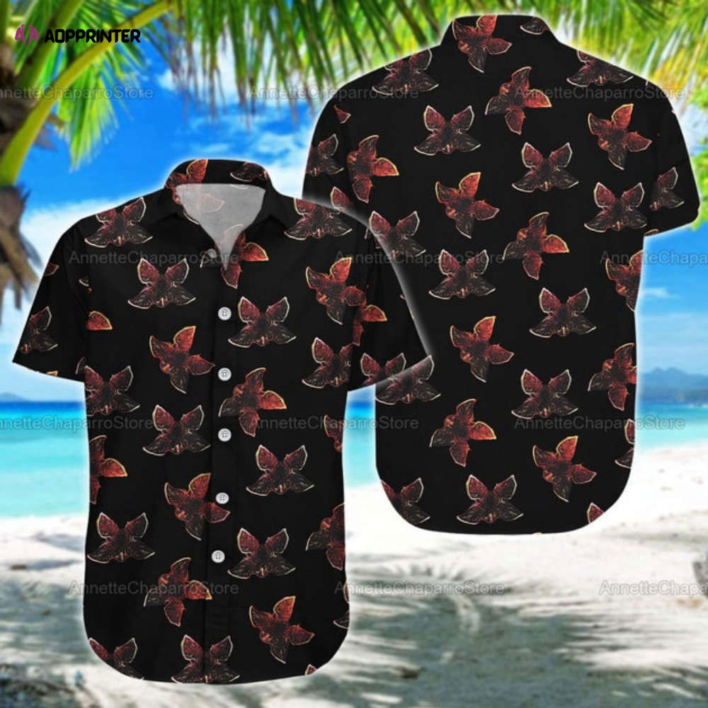 Stranger Things Hawaiian Shirt Summer Trending Gift 2023, Summer Stranger Things Button Shirt HW0601