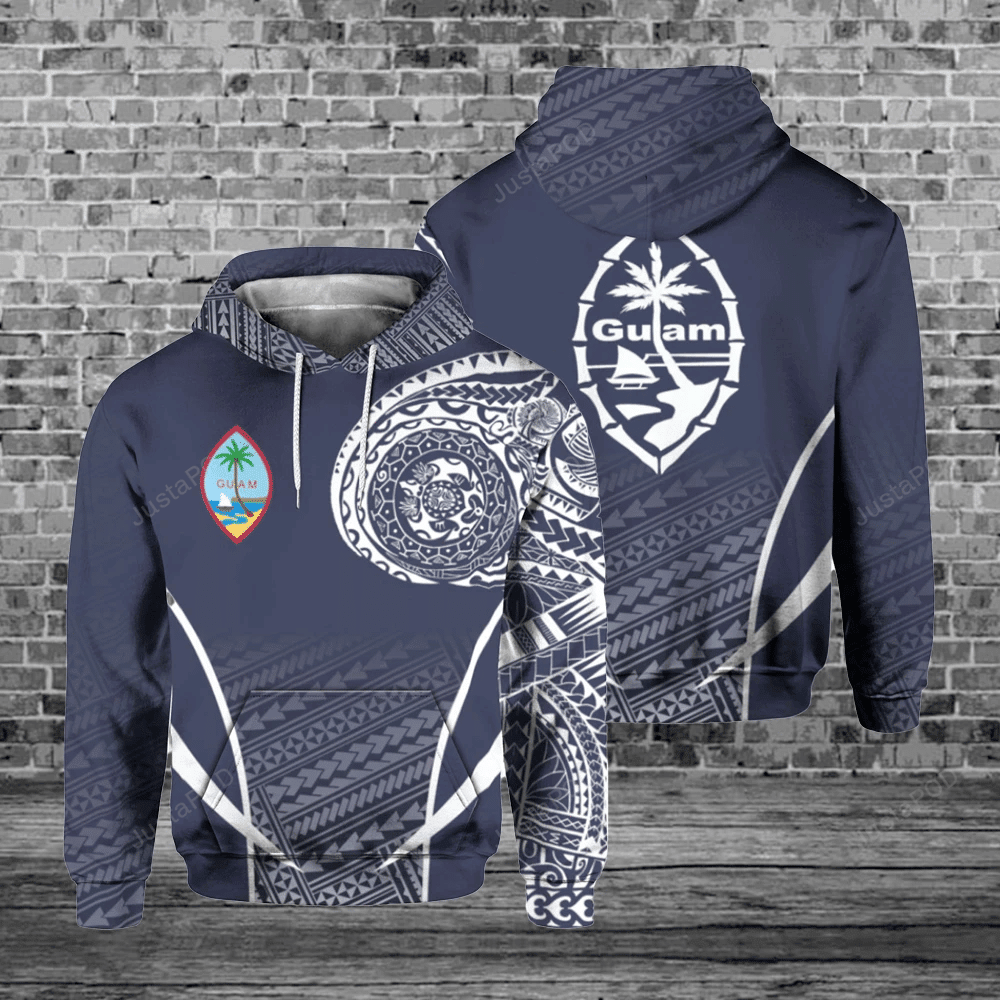 Guam 3D All Over Printed Hoodie, Zip- Up Hoodie HZ0501