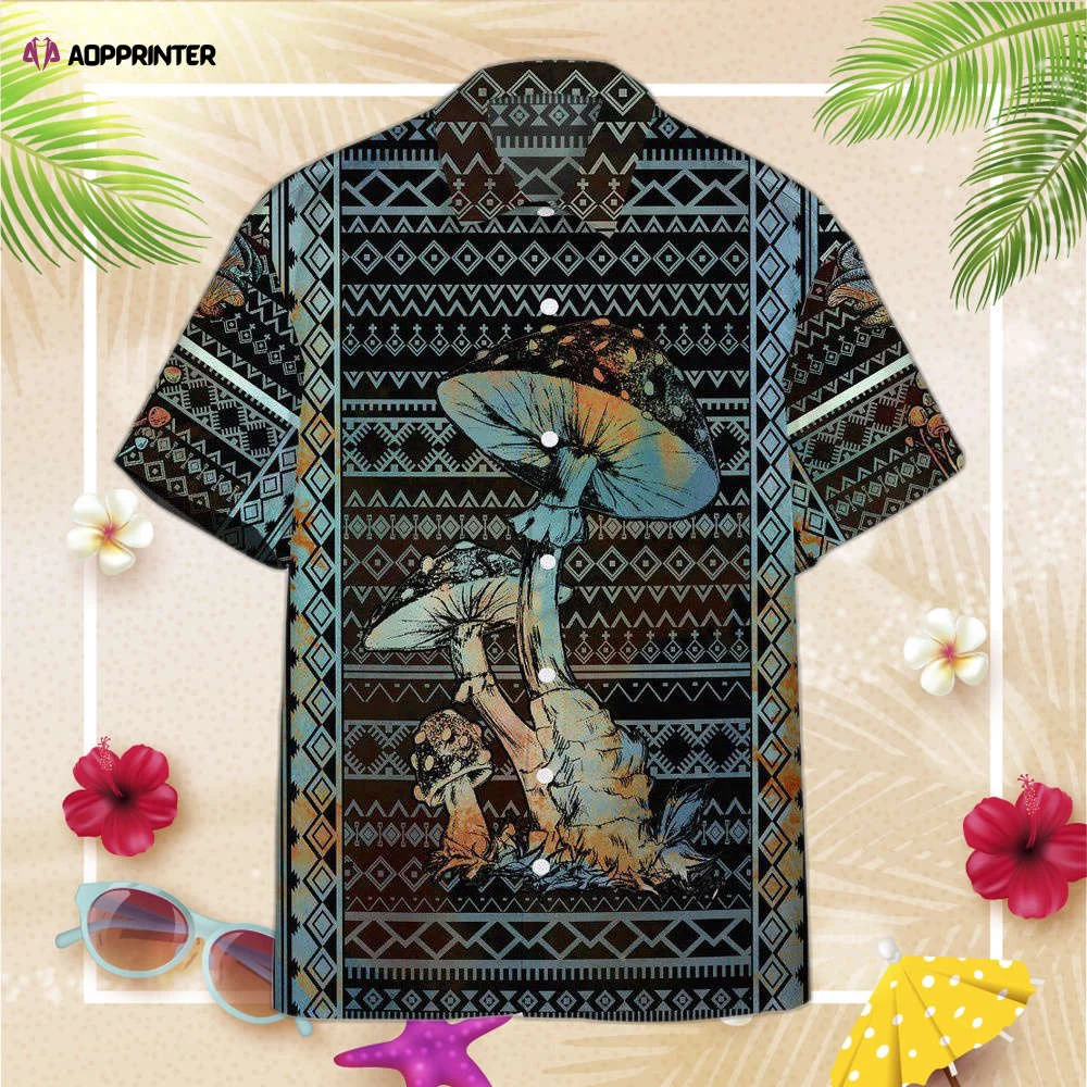 Mushroom Custom Hawaiian Shirt, Gift For Men And Women HW0601