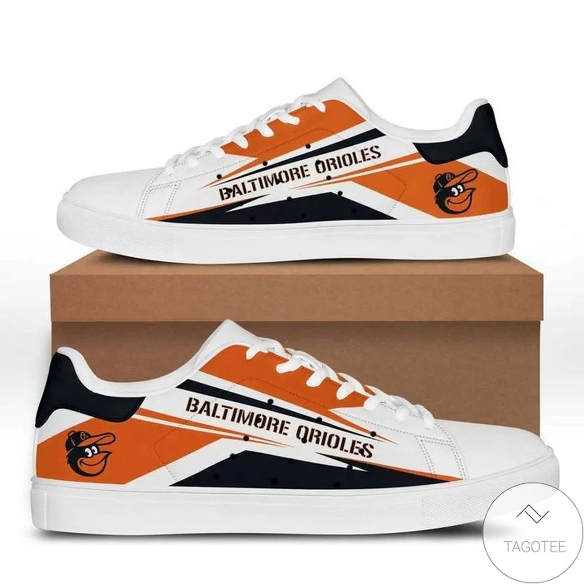 MLB Baltimore Orioles Special Style Stan Smith Shoes , Trendy Style Sneakers ST0801