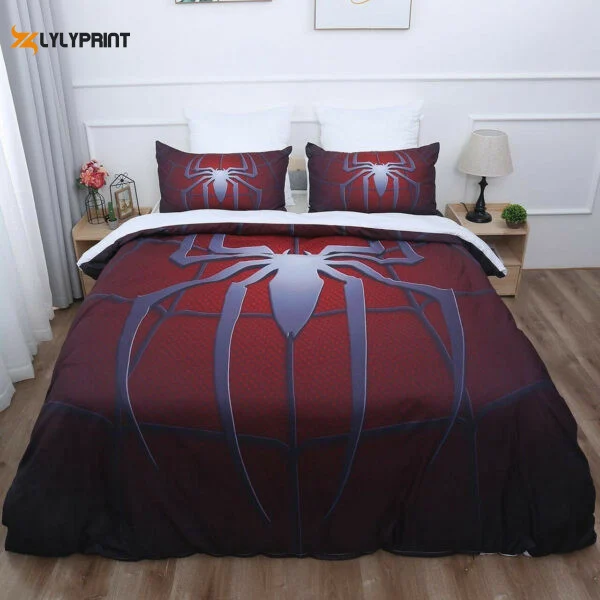 Spider Man Marvel Comics No198 Duvet Quilt Bedding Set 828 , Soft Quilt, King Size, All Season Cozy Quilt QB0901