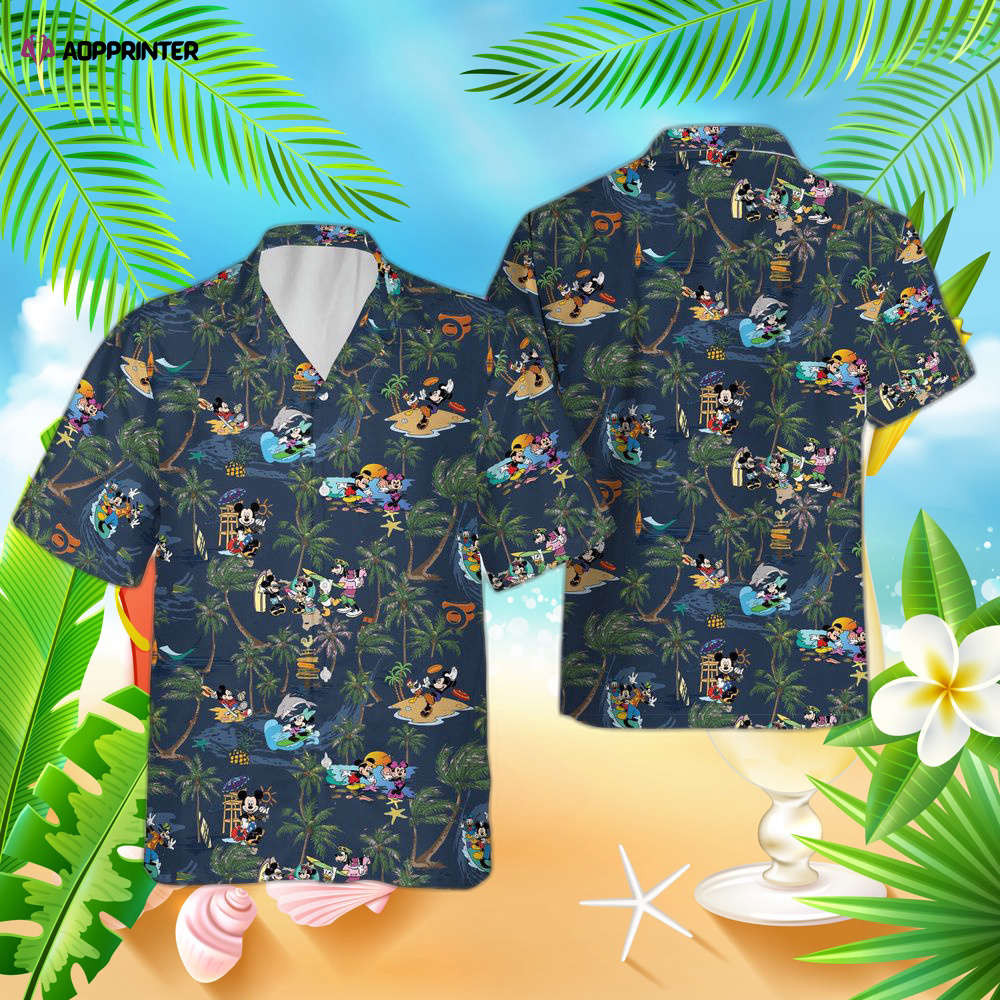Mickey and Friends Hawaiian Shirt, Disneyland Hawaii Shirt, For Men Women HW0601