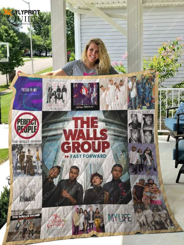 The Walls Group Albums 3D Customized Quilt Blanket For Fans Home Decor Gift ,  Soft Quilt, King Size, All Season Cozy Quilt QB0901