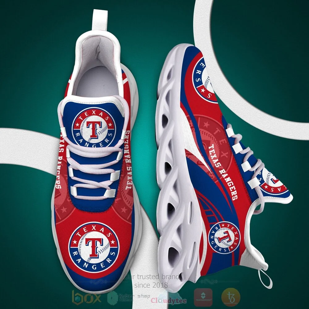 MLB Texas Rangers Max Soul Shoes V2 for Men and Women MS0601
