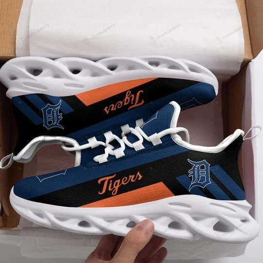 MLB Detroit Tigers Max Soul Shoes V5 Unisex Women Men MS0601