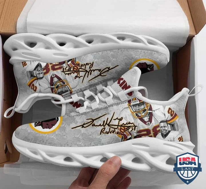 NFL Washington Redskins Darrell Green Max Soul Shoes Men and Women MS0601