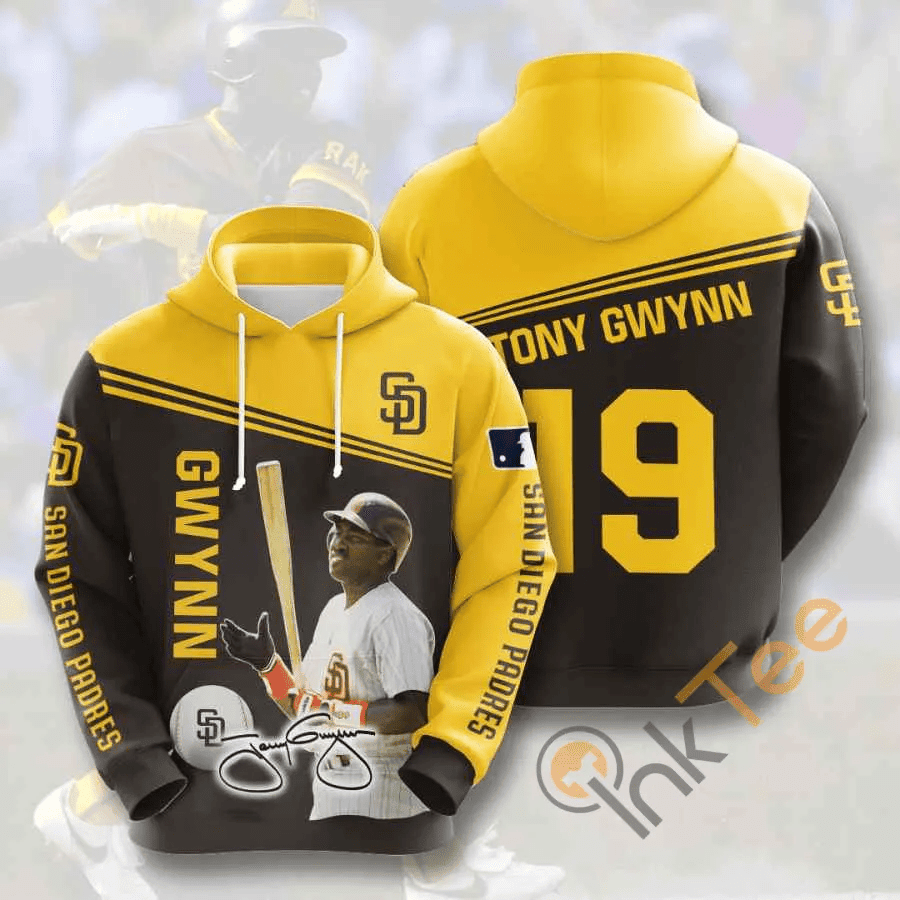 Tony Gwynn USA Hoodie 3D AOP Shirt San Diego Padres Apparel HZ0501