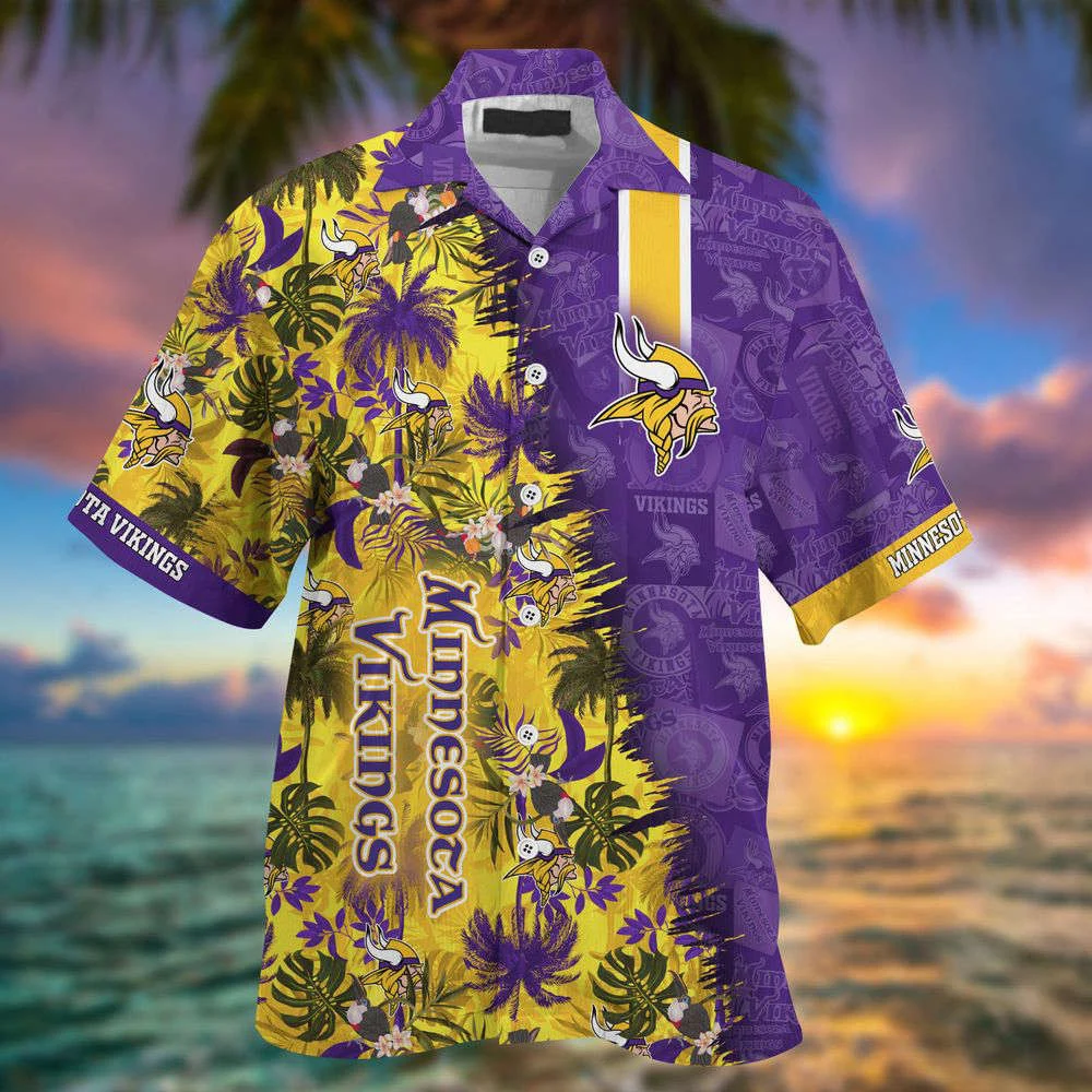 Minnesota Vikings NFL-Summer Hawaii Shirt And Shorts For Your Loved Ones HW0601