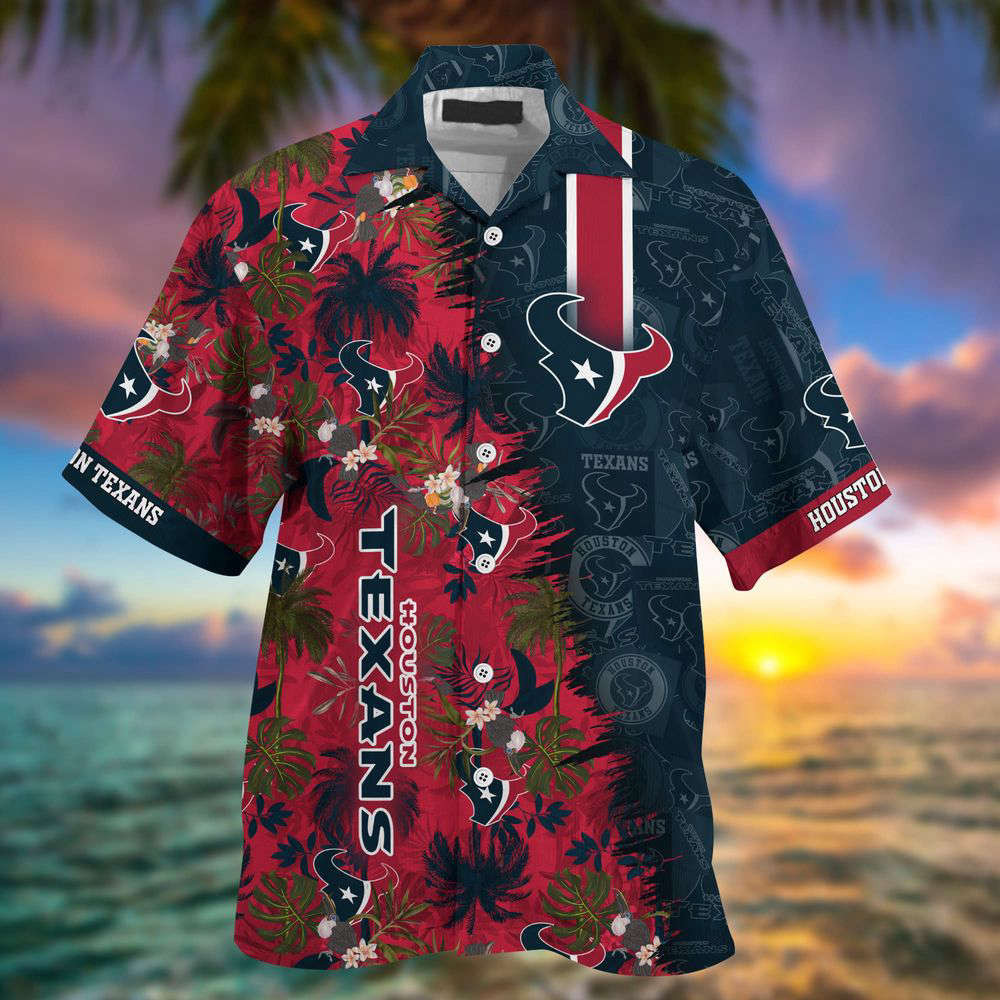 Houston Texans NFL-Summer Hawaii Shirt And Shorts For Your Loved Ones HW0601