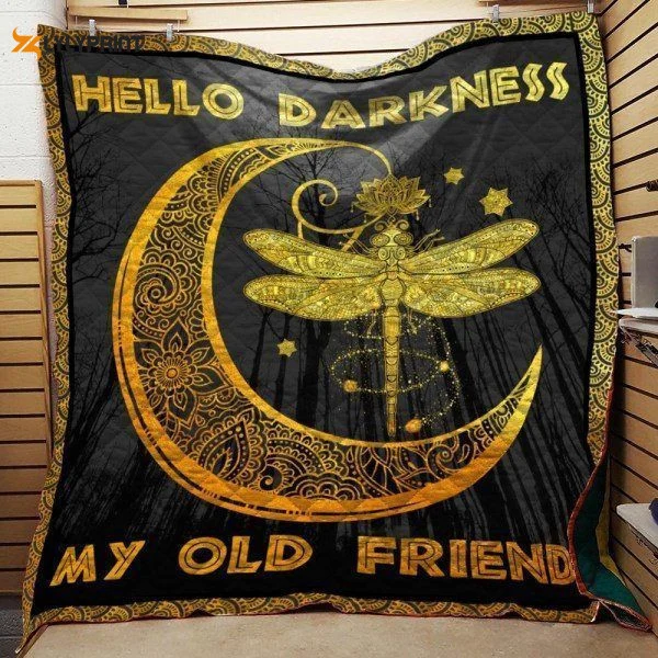 Dragonfly Colorful Beauty 3D Customized Quilt , Soft Quilt, King Size, All Season Cozy Quilt QB0901