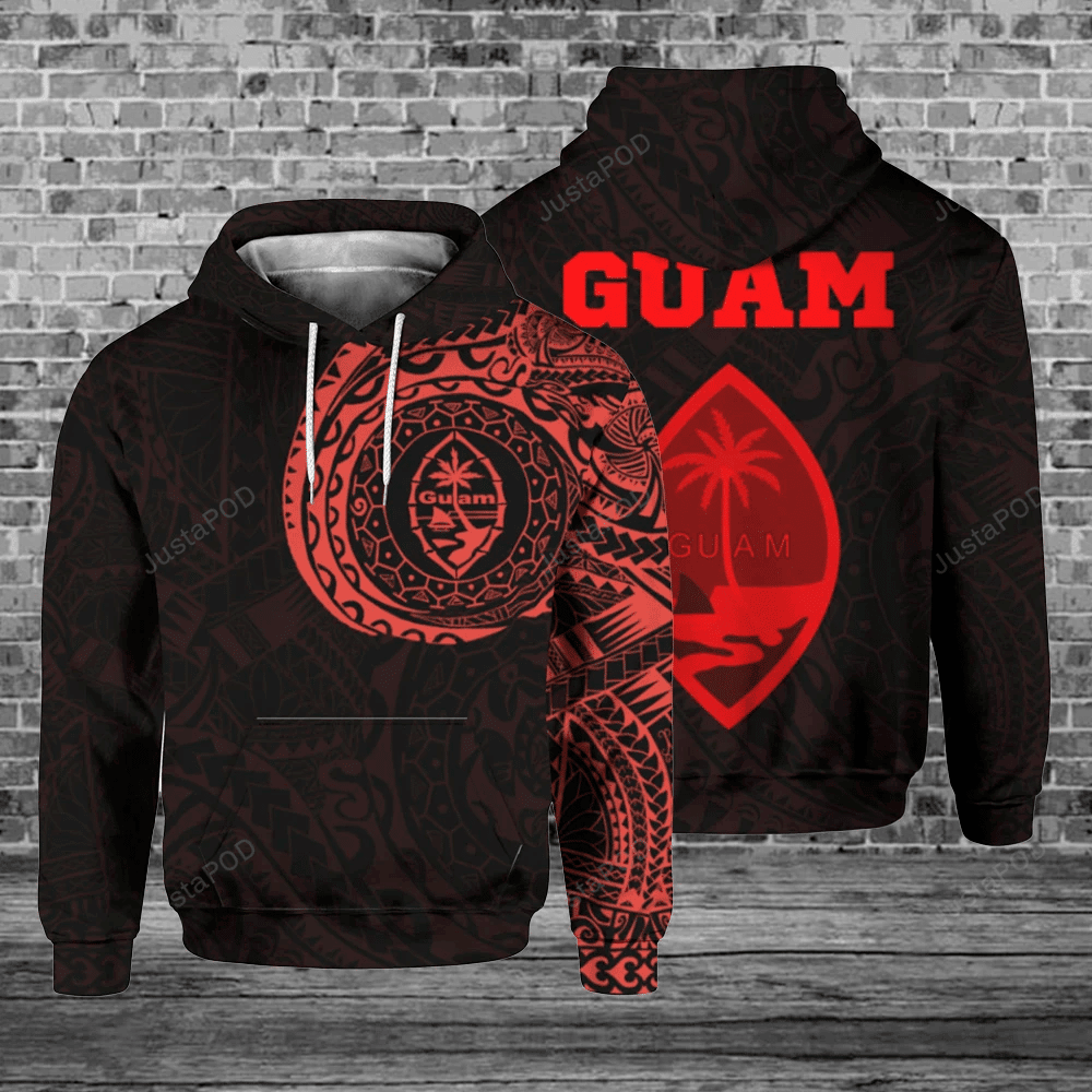Guam In My Heart 3D All Over Printed Hoodie, Zip- Up Hoodie HZ0501