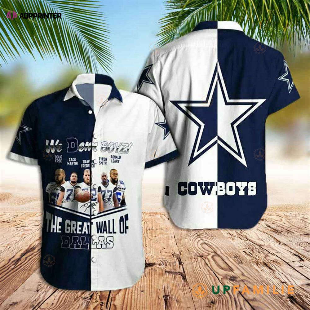 Dallas Hawaiian Shirt Dallas Cowboys Summer Casual Blouses Football 6 HW0601