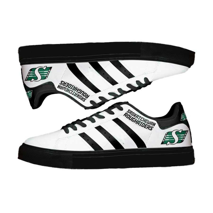 CFL Saskatchewan Roughriders White Stan Smith Shoes , Trendy Style Sneakers ST0801