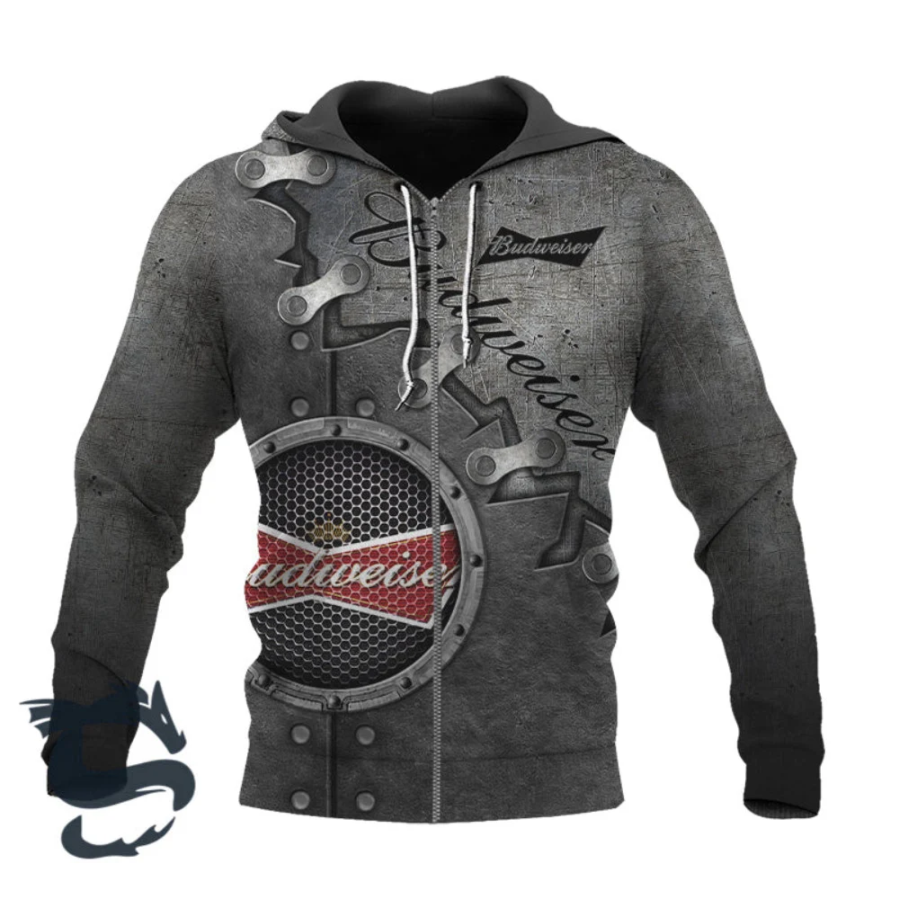 Budweiser Mechanical Hoodie & Zip Hoodie HZ0501