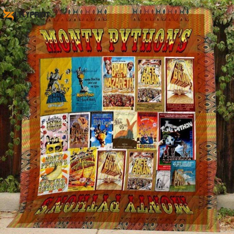 Monty Python 3D Customized Quilt Blanket For Fans Home Decor Gift ,  Soft Quilt, King Size, All Season Cozy Quilt QB0901
