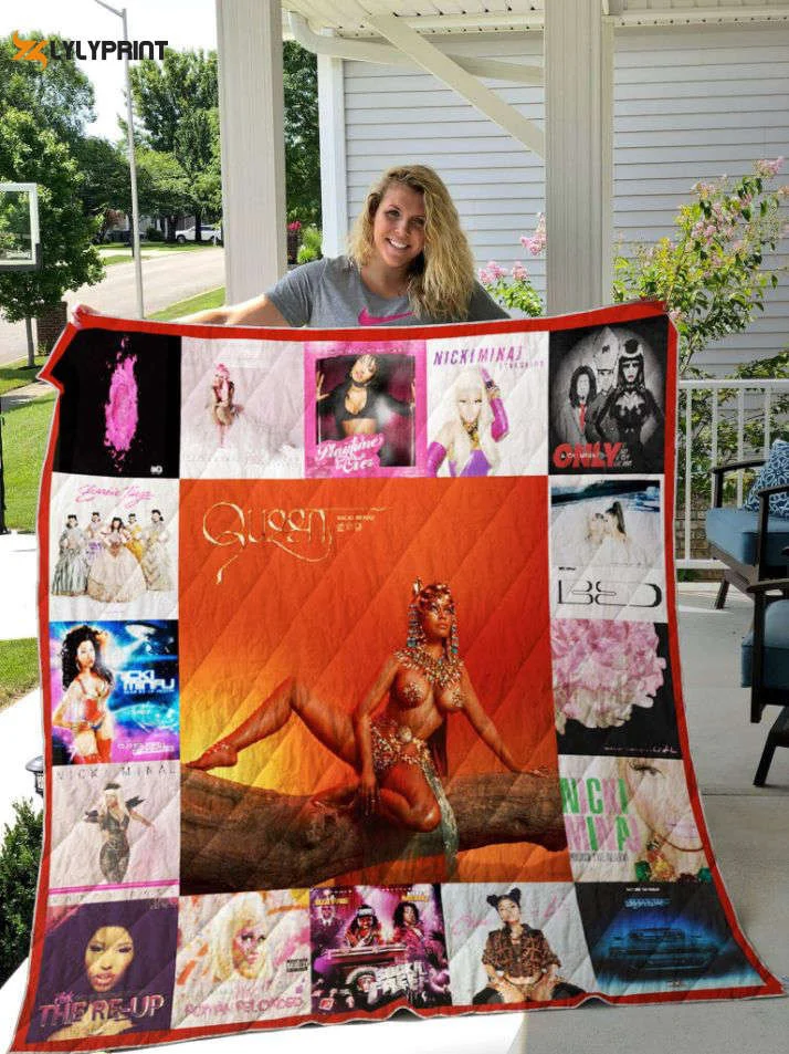 Nicki Minaj Quilt Blanket For Fans Home Decor Gift , Soft Quilt, King Size, All Season Cozy Quilt QB0901