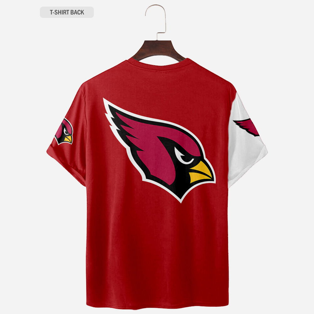 Skull Arizona Cardinals Full Printing Solid Color Button Hawaiian Shirt 03 HW0601