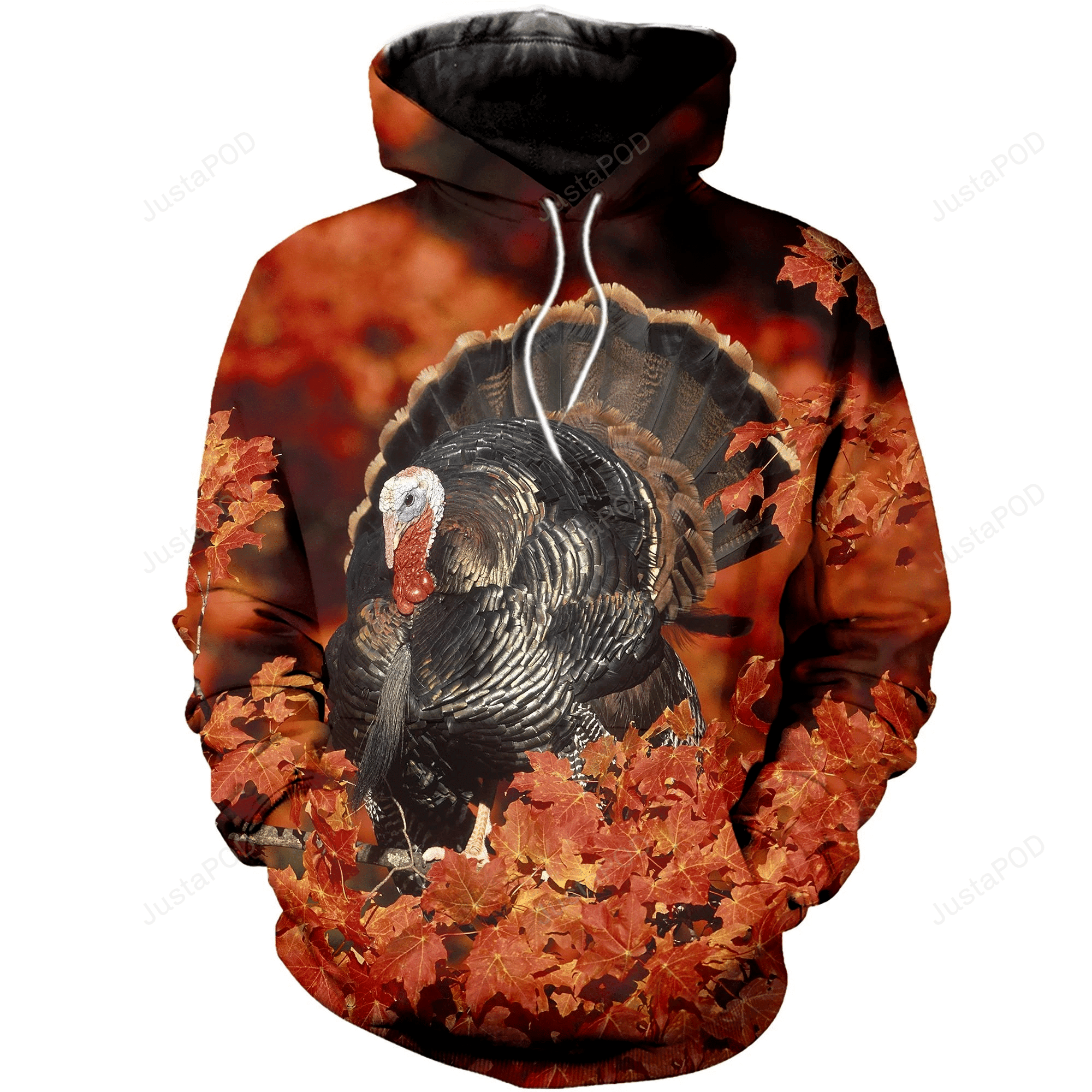 Wild Turkey 3D All Over Print Hoodie, Zip-up Hoodie HZ0501