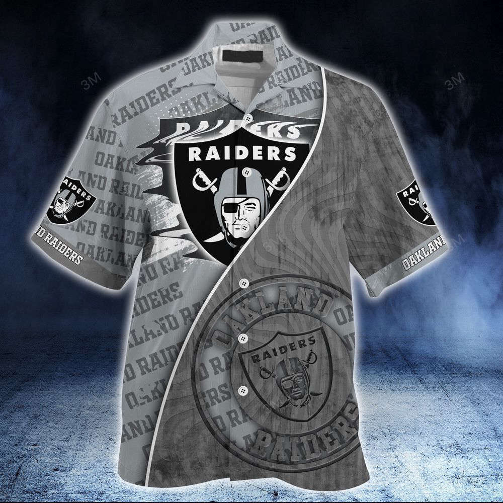 Oakland Raiders NFL-Summer Hawaii Shirt And Shorts New Trend For This Season HW0601