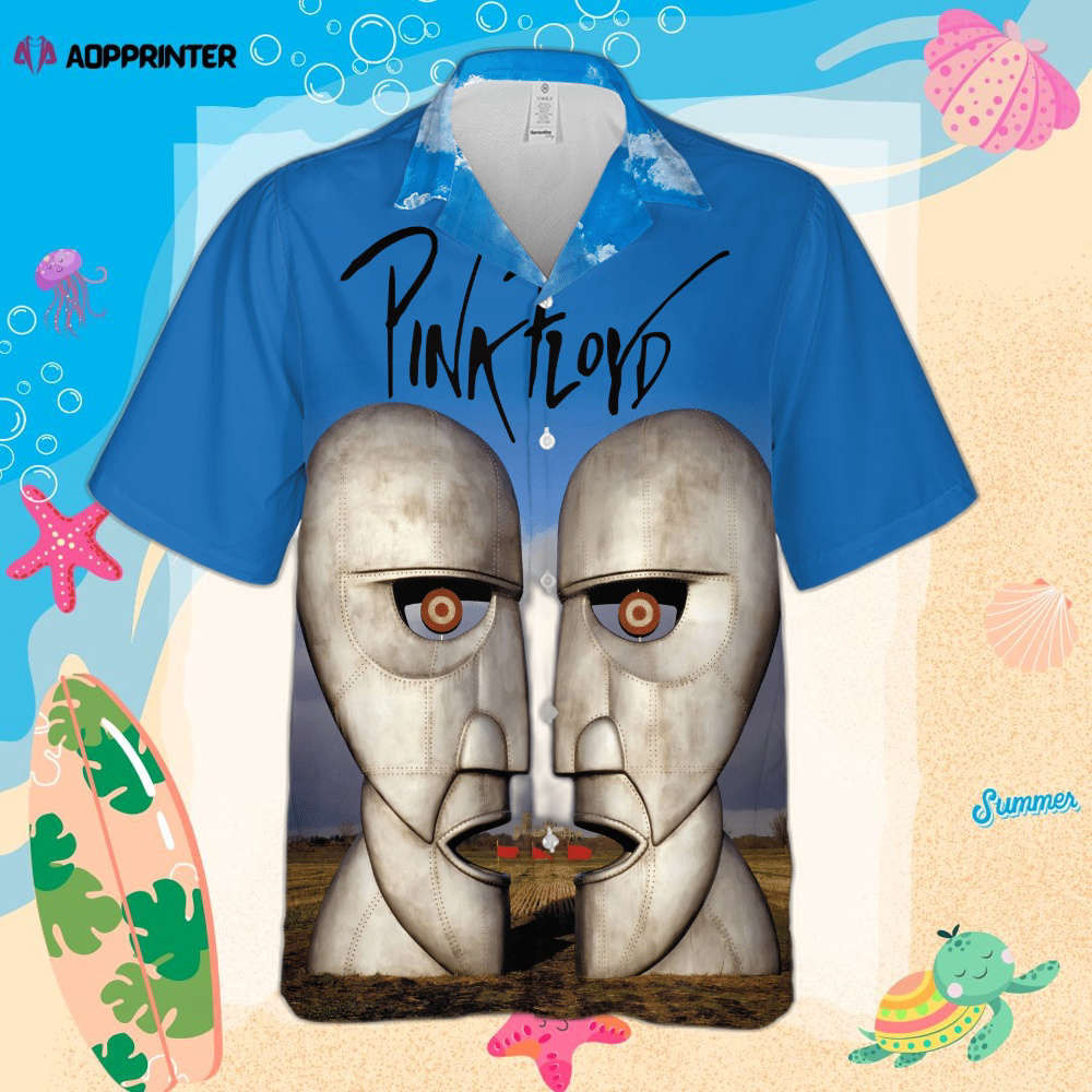Pink Floyd Merch The Division Bell Poster Rock Music Cuban Shirt Premium Hawaiian Shirt HW0601