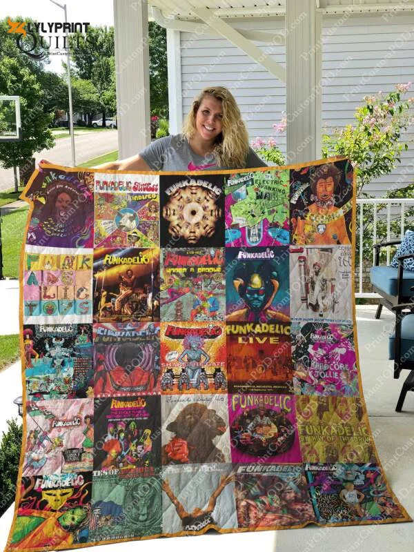 Funkadelic 3D Customized Quilt Blanket For Fans Home Decor Gift ,  Soft Quilt, King Size, All Season Cozy Quilt QB0901
