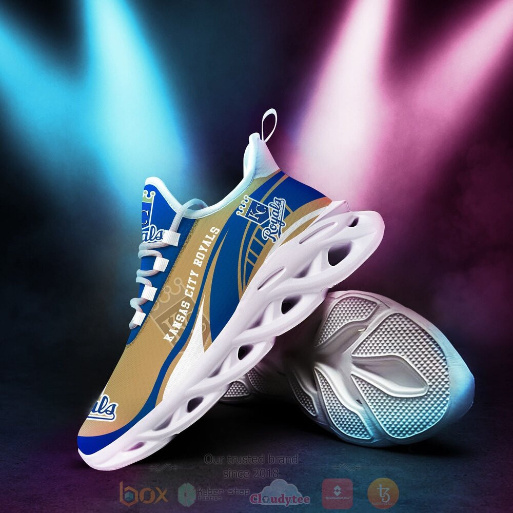 Custom MLB Kansas City Royals Max Soul Shoes V2 Unisex Women Men MS0601