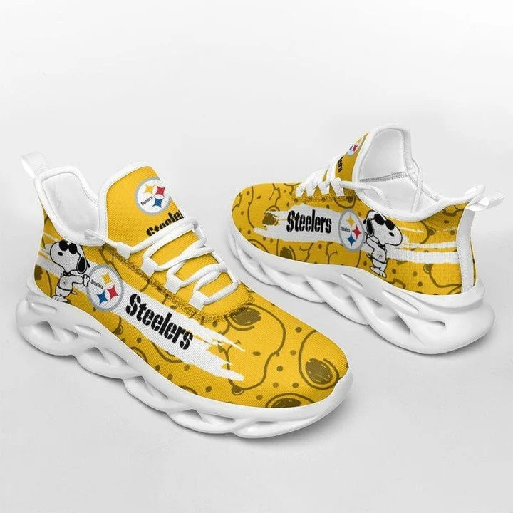 NFL Pittsburgh Steelers Golden Spoopy Max Soul Shoes Sneakers Store MS0601