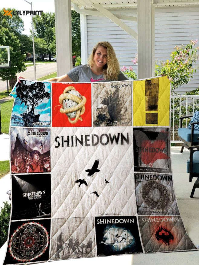 Shinedown Quilt Blanket For Fans Home Decor Gift , Soft Quilt, King Size, All Season Cozy Quilt QB0901